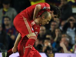 Robben y compañía confirman la final alemana. AFP /