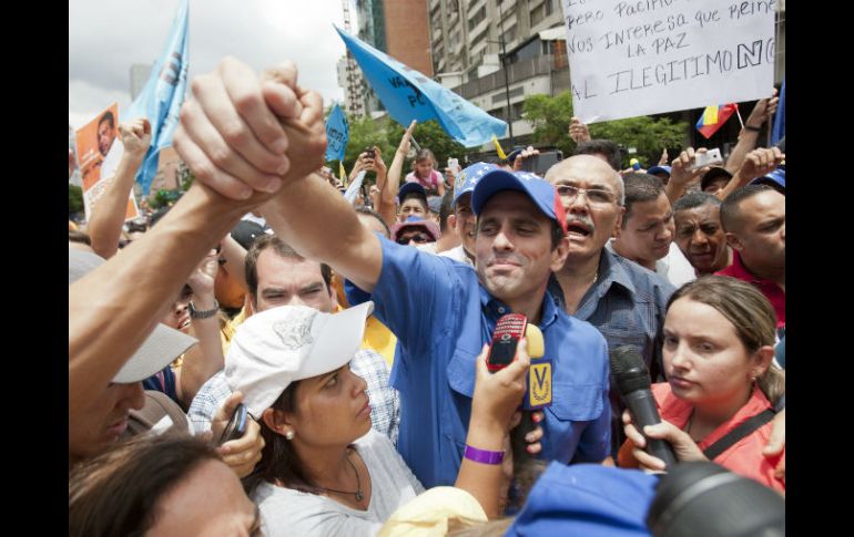Capriles presentará la impugnación ante el TSJ a pesar que el plazo para introducirla concluía el lunes. EFE /