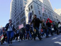 Ciudadanos no afiliados con ninguna causa consideran que la migración es un beneficio para EU, por lo que deben legalizarse. AFP /