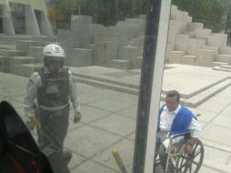 En su comentario a pie de foto, el autor expresa su felicitación para la autoridad. ESPECIAL /