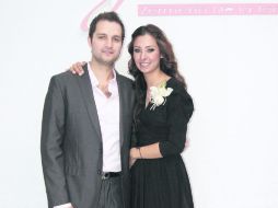 Futuros esposos. Luis Fernando Morín y Olga Zermeño.  /