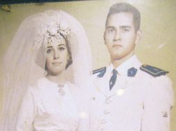 La historia comienza. Irmavel Gudiño y José Dosal, el día de su boda.  /