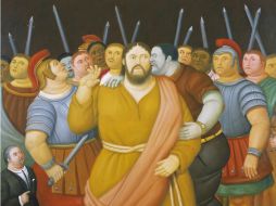 Fernando Botero creó estas pinturas inspirado en la Biblia pero adaptándola a la realidad de Colombia. EFE /