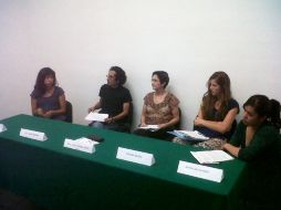 Integrantes de la rueda de prensa llevada a cabo en el Instituto Cultural Cabañas. EL INFORMADOR /