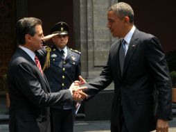 Los presidentes de México y EU llegan a acuerdos en materia económica, de educación y seguridad fronteriza. EFE /