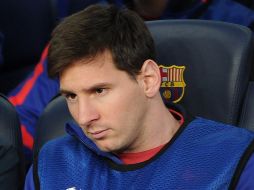 Messi sigue siendo el foco de atención por su lesión. AP /