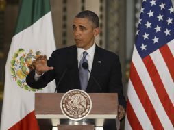 Barack Obama indica colaborará para lograr una mayor eficacia en la estrategia de seguridad del Gobierno mexicano. AFP /