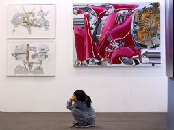El público chino todavía no está listo para el arte abstracto. AP /