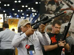 La Asociación Nacional del Rifle abre hoy su convención anual en Estados Unidos. EFE /