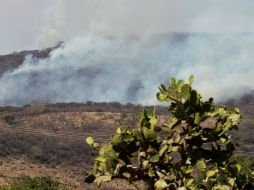 Cabe aclarar que continúan las labores para combatir la conflagración hasta su extinción. ARCHIVO /
