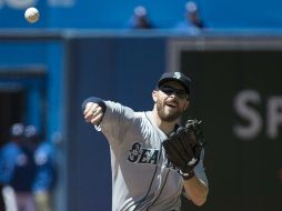 Dustin Ackley pega grand slam, el primero de su carrera. AP /
