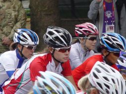 Drexel arriba en un tiempo de 2:35.14 horas, a una mínima diferencia de las cubanas Arlines Sierra y Marlies Mejías. ARCHIVO /