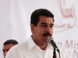 Nicolás Maduro sostuvo que episodios de violencia como la trifulca que escenificaron legisladores y opositores fueron ''planificados''. EFE /