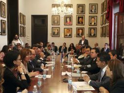 Durante las actividades de la XV Reunión de la Comisión Parlamentaria Mixta, europeos y mexicanos se comprometieron a impulsar medidas ARCHIVO /