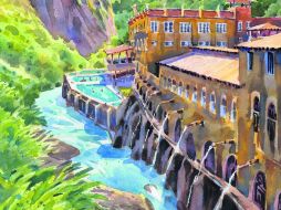 Deleite. El poblado está rodeado de aguas, de ahí su nombre, lo que lo convierte en un sitio estupendo para disfrutar de la naturaleza  /