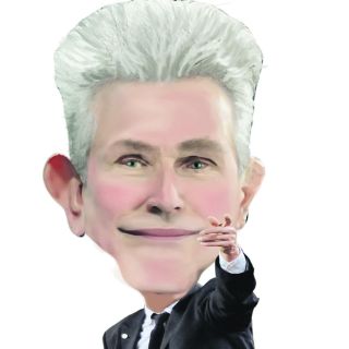 Una bombilla encendida