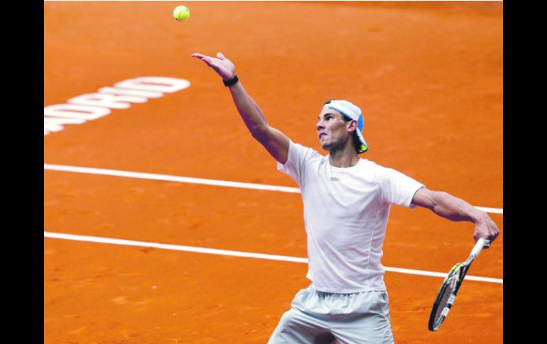 Rafael Nadal es el favorito obvio al ser el mejor representante del tenis español. EFE /