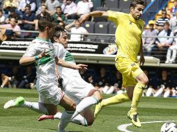 Los locales no pudieron acercarse a la zona de ascenso directo. ESPECIAL /