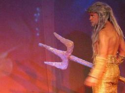 Protagonizan Naidelyn Navarrete (La sirenita), Edi Saúl (Príncipe), Bernardo Espinoza (Rey Neptuno) y Celestino Rodríguez (Mr. Smith). ARCHIVO /