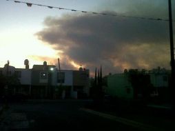 El incendio se registra desde hace más de 20 horas.  /