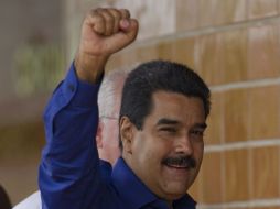 Maduro anunció su gira al concluir una cumbre que reunió hoy en Caracas a gobernantes y otros representantes de 21 países. EFE /