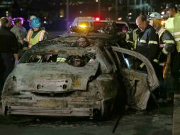 El incendio se produjo e uno de los puentes más transitados de San Francisco. AP /