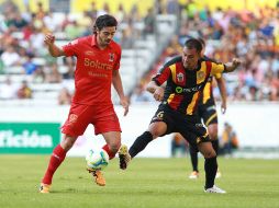 Acción del partido donde Leones Negros queda fuera de la Liguilla por el ascenso.  /