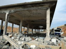 Irán condenó los golpes aéreos a Siria y un alto funcionario ofreció indicios de una posible represalia de Jezbolá. AFP /