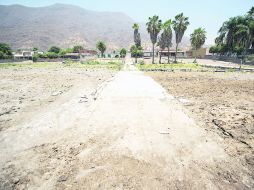 Un 'relleno' de tierra. En la Ribera son comunes los terrenos que aparecieron de repente encima de lo que antes fue territorio del lago EL INFORMADOR /