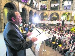 Jesús Zambrano afirmó que el México actual no se puede explicar sin el PRD. NTX /