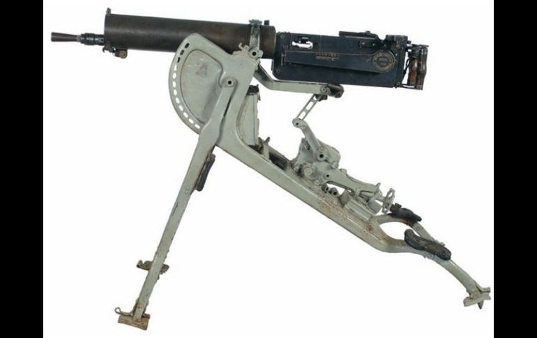 En 1927 muere el inventor estadounidense Hudson Maxim, creador de la ametralladora. ARCHIVO /