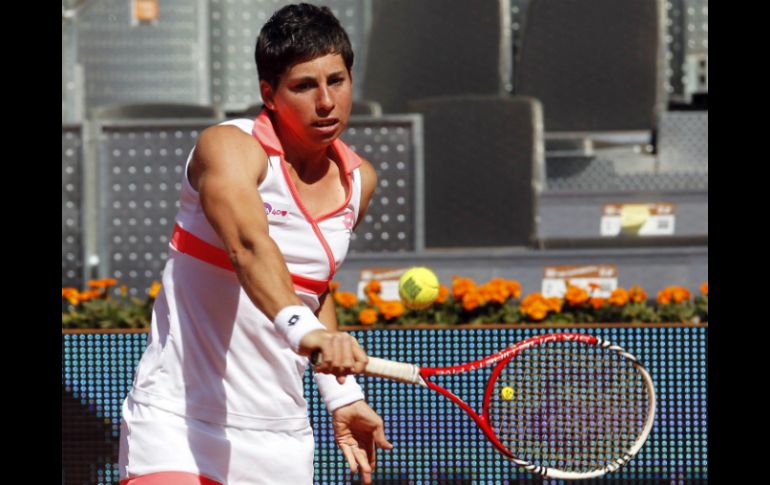 Es la segunda ocasión en su carrera que Carla avanza a estas instancias en este torneo. EFE /