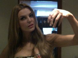 La actriz es ''Kendra Ferreti'' en la telenovela ''Amores Verdaderos''. ESPECIAL /