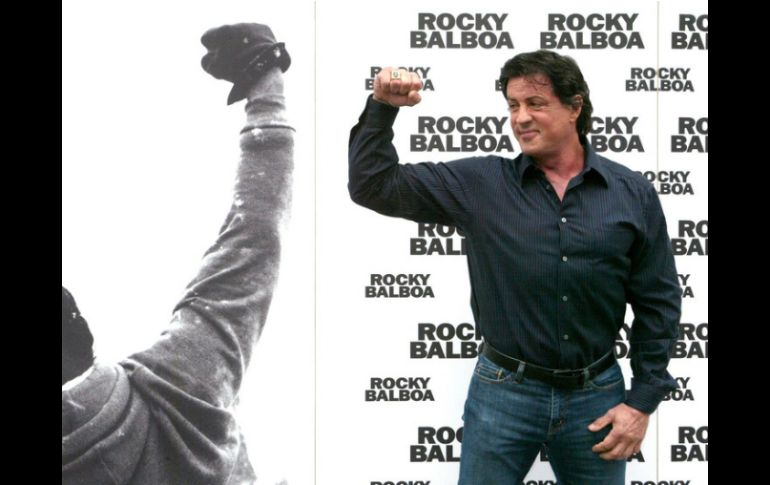 Mario Machado compartió el set de grabación con figuras como Sylvester Stallone  (en la imagen). ARCHIVO /