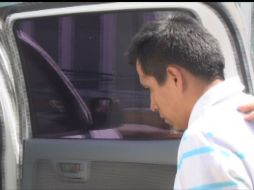 Marco Antonio Álvarez Ortiz, de 25 años de edad, fue asegurado en cuanto recogió el dinero del rescate. ESPECIAL /