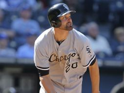 El jonrón de Jordan Danks contribuye a la victoria de los Medias Blancas. AFP /