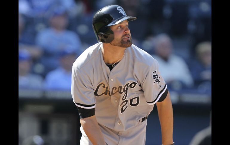 El jonrón de Jordan Danks contribuye a la victoria de los Medias Blancas. AFP /