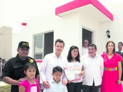 Enrique Peña Nieto arranca programa en Campeche, a nivel nacional. NTX /