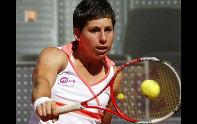 La tenista de 24 años asegura que tiene como objetivo mejorar su posición en el ranking de la WTA. ARCHIVO /