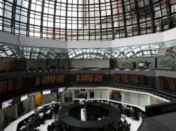 La Bolsa de Valores mexicana cierra con una pérdida del 0.72 por ciento después de la jornada de hoy. ARCHIVO /