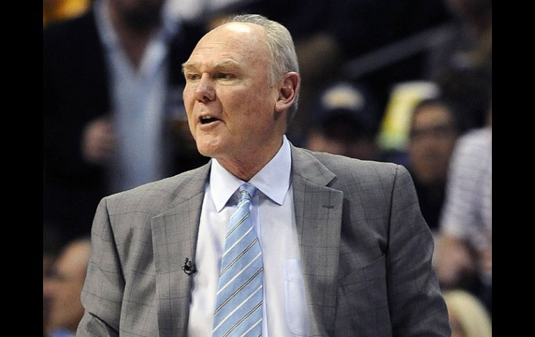 George Karl se lleva el nombramiento como mejor entrenador en la NBA. AP /