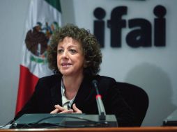 Jacqueline Peschard indica el Gobierno Federal dejó de recibir cuatro mil 997 MDP por el ''borrón fiscal''. ARCHIVO /