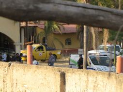 La fosa está ubicada en las inmediaciones del rancho Las Palmas, en Tlajomulco.  /