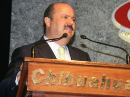 César Duarte dice que se mantiene en comunicación con las autoridades federales para la búsqueda. ARCHIVO /