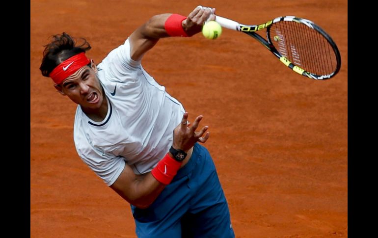 El dos veces campeón en Madrid suma ya su victoria 27 en este torneo. EFE /
