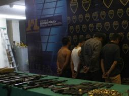 Los sujetos fueron puestos a disposición de un agente del Ministerio Público. ARCHIVO /