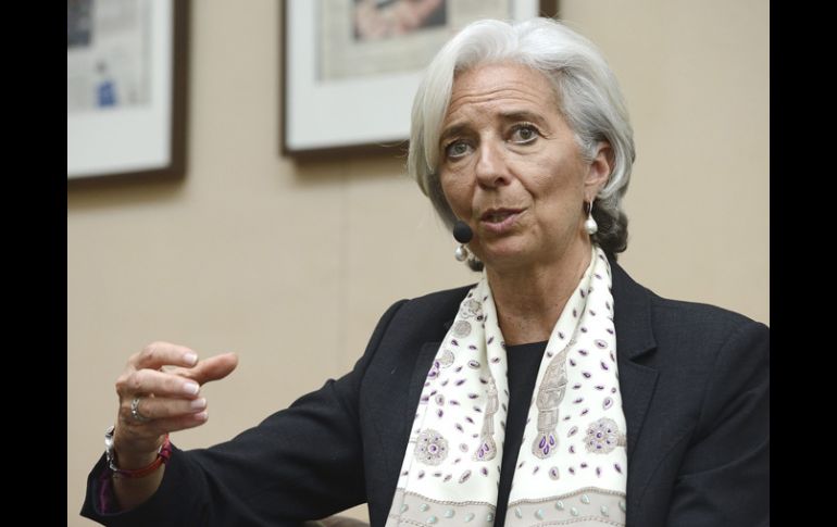 Christine Lagarde defendió en Londres la necesidad de retirar medidas proteccionistas en las economías avanzadas. AFP /