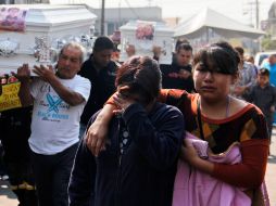 El gobernador del Estado de México confirma que el número de víctimas mortales por la explosión en Ecatepec es de 24 personas. AP /