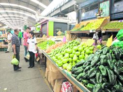 Frutas y verduras. Los productos agropecuarios impulsaron al alza el nivel de precios. EL INFORMADOR /
