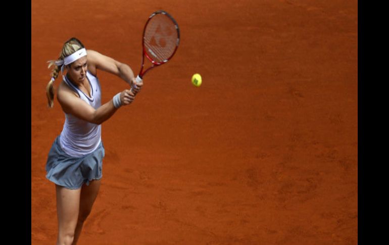 Vence a Kanepi por segunda vez en su carrera en 82 minutos. AFP /